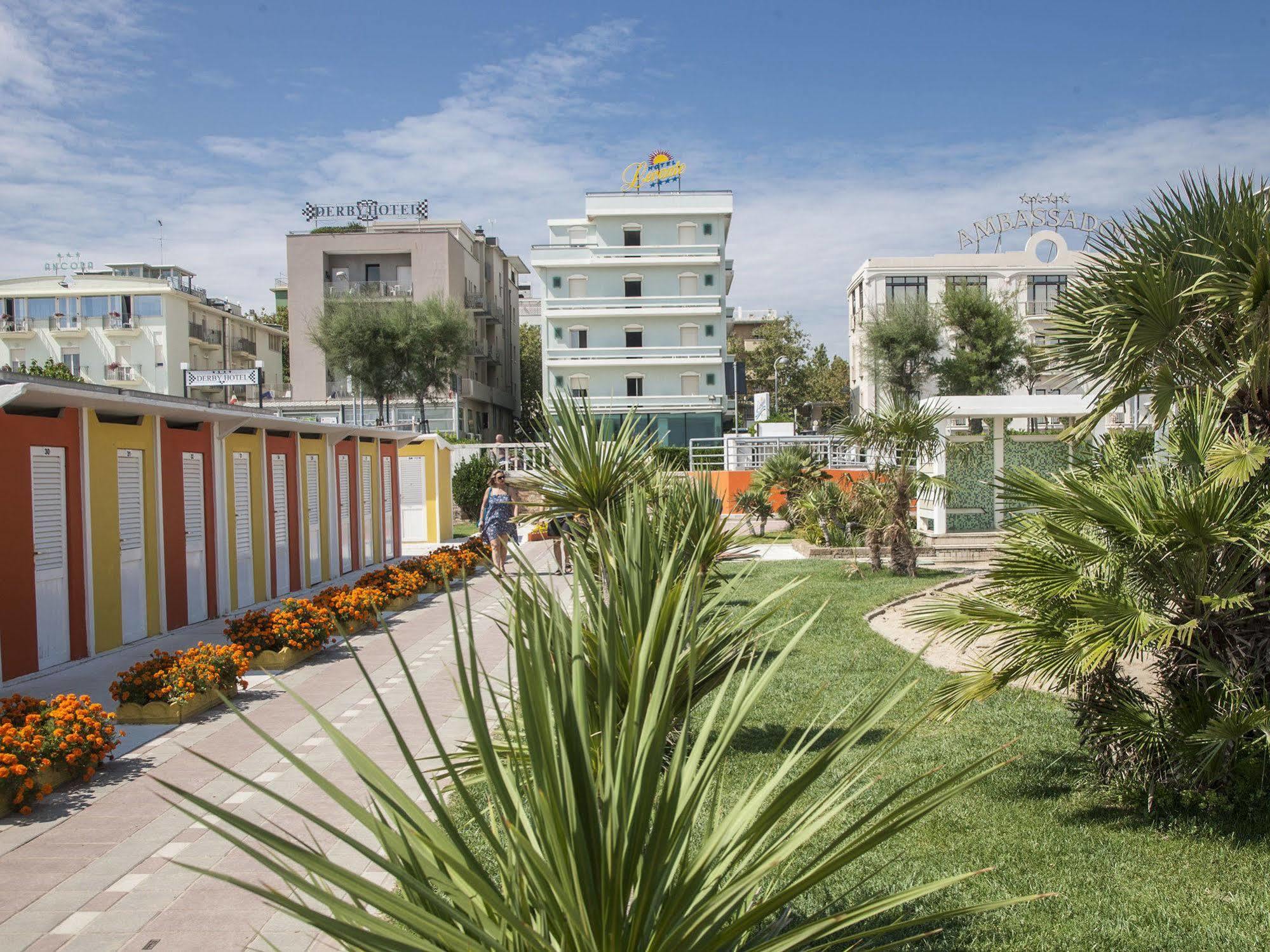 Hotel Levante Римини Экстерьер фото